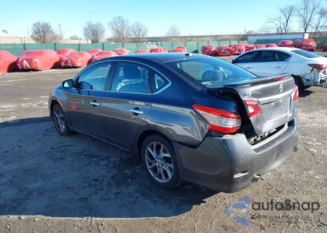 2013 Nissan Sentra Sr z USA, uszkodzony, nr VIN 3N1AB7AP7DL620259